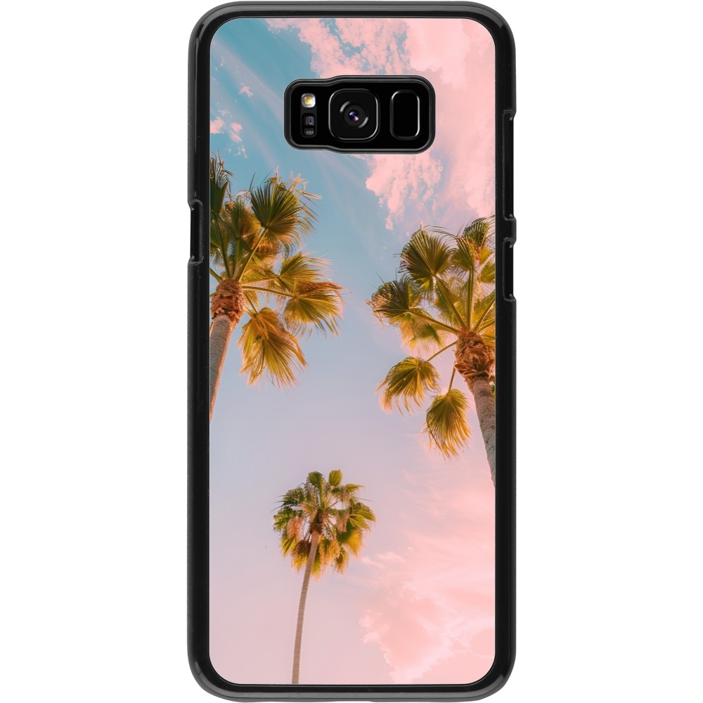 Samsung Galaxy S8+ Case Hülle - Summer 2025 Palmiers