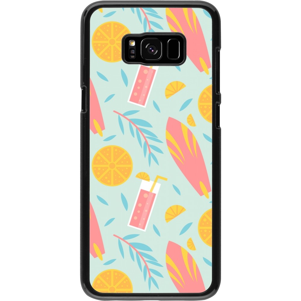 Samsung Galaxy S8+ Case Hülle - Summer 2025 Pattern citron