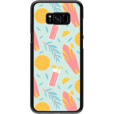 Samsung Galaxy S8+ Case Hülle - Summer 2025 Pattern citron
