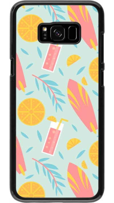 Samsung Galaxy S8+ Case Hülle - Summer 2025 Pattern citron
