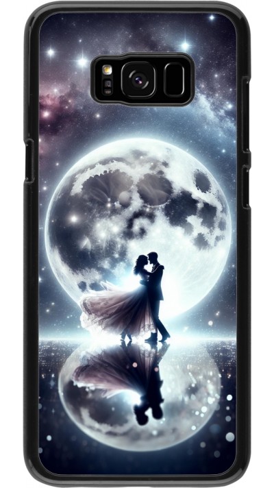 Samsung Galaxy S8+ Case Hülle - Valentin 2024 Liebe unter dem Mond