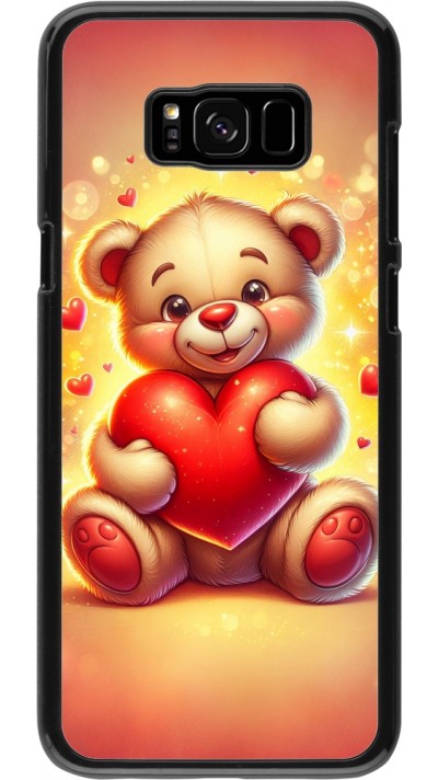 Samsung Galaxy S8+ Case Hülle - Valentin 2024 Teddy Liebe