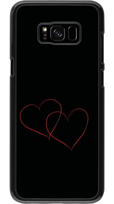 Samsung Galaxy S8+ Case Hülle - Valentine 2023 attached heart