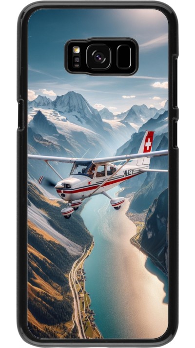 Samsung Galaxy S8+ Case Hülle - Schweizer Alpenflug