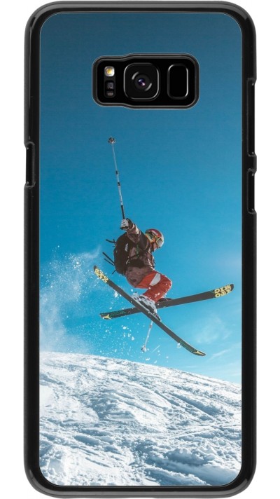 Samsung Galaxy S8+ Case Hülle - Winter 22 Ski Jump