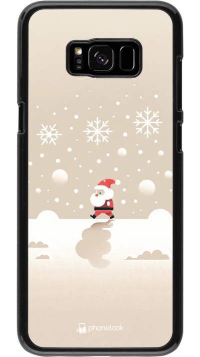 Samsung Galaxy S8+ Case Hülle - Weihnachten 2023 Minimalistischer Weihnachtsmann