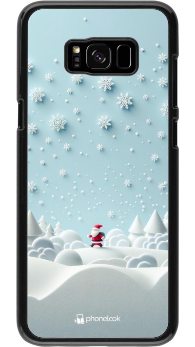 Samsung Galaxy S8+ Case Hülle - Weihnachten 2023 Kleiner Vater Schneeflocke