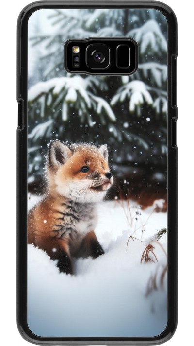 Samsung Galaxy S8+ Case Hülle - Weihnachten 2023 Fuechslein Tanne