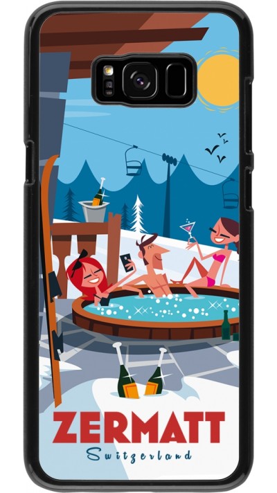 Samsung Galaxy S8+ Case Hülle - Zermatt Mountain Jacuzzi