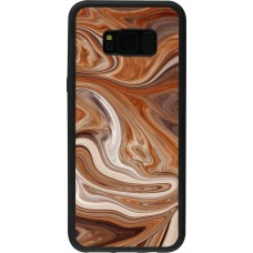 Samsung Galaxy S8+ Case Hülle - Silikon schwarz Autumn 2024 marbe