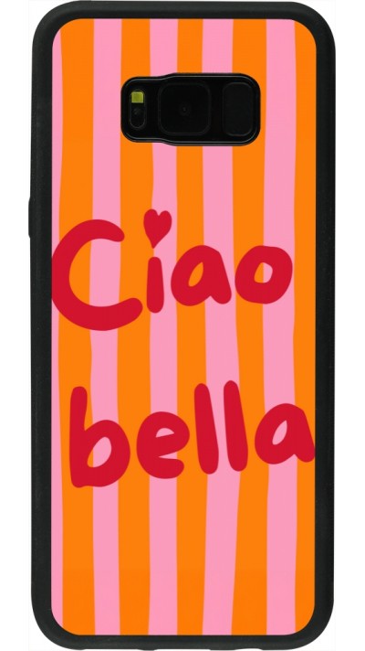 Samsung Galaxy S8+ Case Hülle - Silikon schwarz Bye Bella 2026