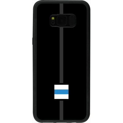 Samsung Galaxy S8+ Case Hülle - Silikon schwarz Kanton ZG schwarz