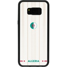 Samsung Galaxy S8+ Case Hülle - Silikon schwarz Algerien 2026 personalisierbares Fussballtrikot