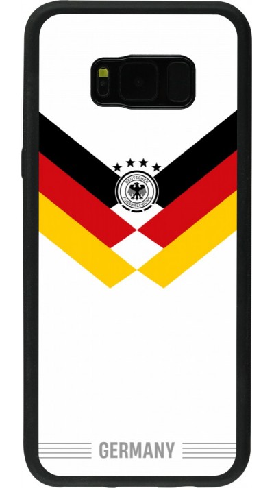Samsung Galaxy S8+ Case Hülle - Silikon schwarz Deutschland 2026 personalisierbares Fussballtrikot