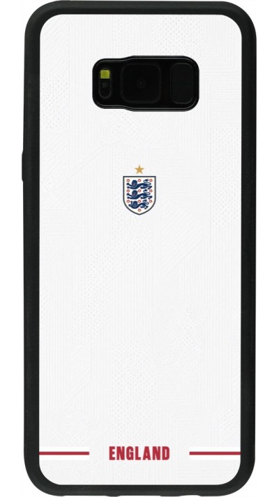 Samsung Galaxy S8+ Case Hülle - Silikon schwarz England 2026 personalisierbares Fussballtrikot