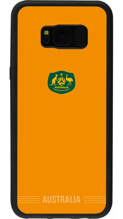 Samsung Galaxy S8+ Case Hülle - Silikon schwarz Australien 2026 personalisierbares Fussballtrikot