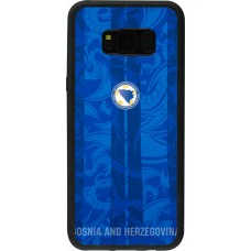 Samsung Galaxy S8+ Case Hülle - Silikon schwarz Bosnien und Herzegowina 2026 personalisierbares Fussballtrikot