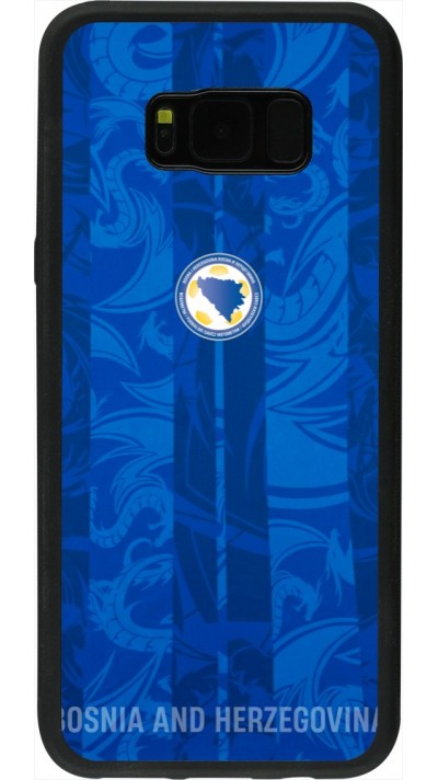 Samsung Galaxy S8+ Case Hülle - Silikon schwarz Bosnien und Herzegowina 2026 personalisierbares Fussballtrikot