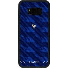 Samsung Galaxy S8+ Case Hülle - Silikon schwarz Frankreich 2026 personalisierbares Fussballtrikot