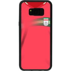 Samsung Galaxy S8+ Case Hülle - Silikon schwarz Iran 2022 personalisierbares Fussballtrikot