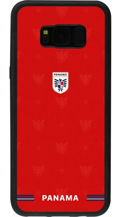 Samsung Galaxy S8+ Case Hülle - Silikon schwarz Panama 2026 personalisierbares Fussballtrikot