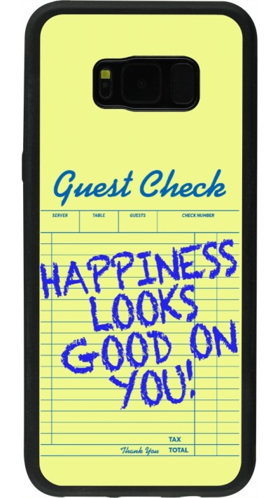 Samsung Galaxy S8+ Case Hülle - Silikon schwarz Guest check 2026
