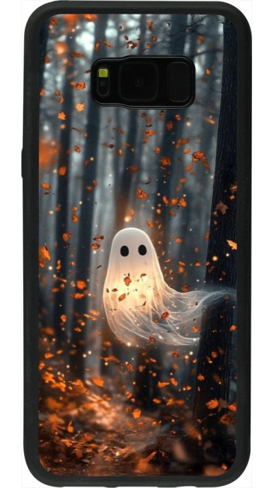 Samsung Galaxy S8+ Case Hülle - Silikon schwarz Halloween 2025 Ghost in the forest Samsung Galaxy S8+ Case Hülle - Silikon schwarz Halloween 2025 Ghost in the forest