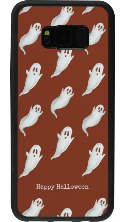 Samsung Galaxy S8+ Case Hülle - Silikon schwarz Halloween 2025 Pattern of ghosts Samsung Galaxy S8+ Case Hülle - Silikon schwarz Halloween 2025 Pattern of ghosts