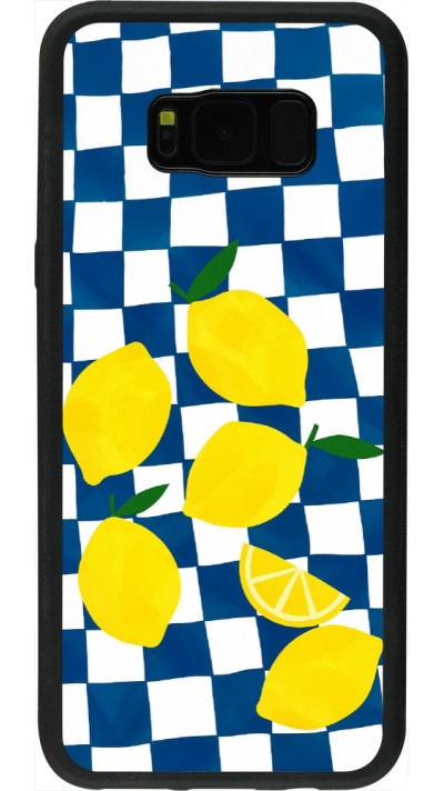 Samsung Galaxy S8+ Case Hülle - Silikon schwarz Illustration lemons 2026