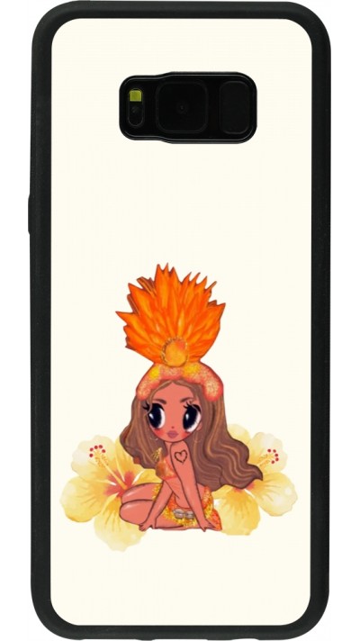 Coque Samsung Galaxy S8+ - Silicone rigide noir Karol G Tropicoqueta