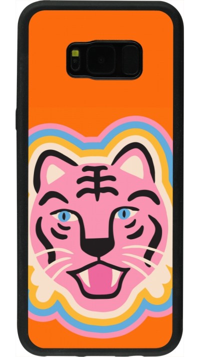 Samsung Galaxy S8+ Case Hülle - Silikon schwarz Lion colors 2026