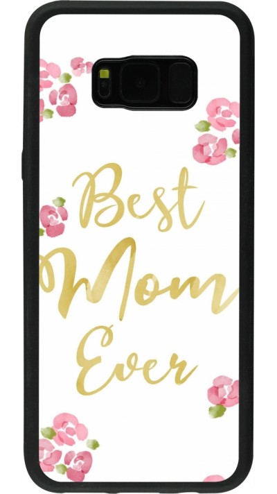 Coque Samsung Galaxy S8+ - Silicone rigide noir Mom 2024 best Mom ever