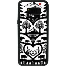 Samsung Galaxy S8+ Case Hülle - Silikon schwarz Poya Schweiz 2