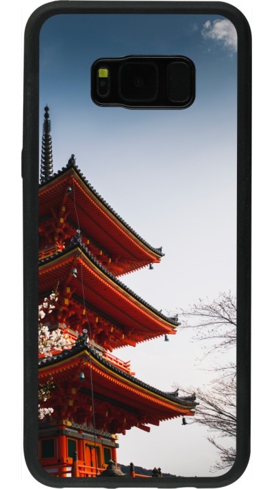 Coque Samsung Galaxy S8+ - Silicone rigide noir Spring 23 Japan