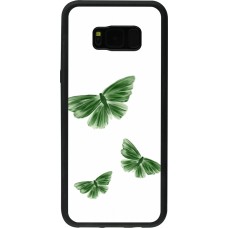 Samsung Galaxy S8+ Case Hülle - Silikon schwarz Butterflies 2026