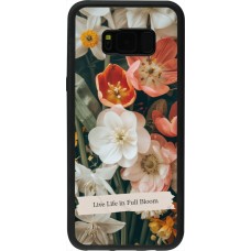 Samsung Galaxy S8+ Case Hülle - Silikon schwarz Full Bloom 2026