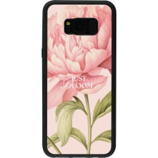 Samsung Galaxy S8+ Case Hülle - Silikon schwarz Just Bloom 2026