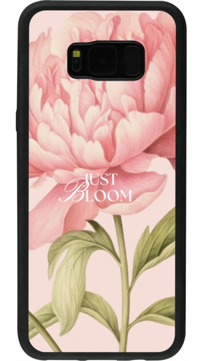 Samsung Galaxy S8+ Case Hülle - Silikon schwarz Just Bloom 2026