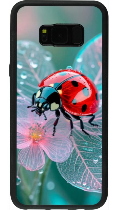Samsung Galaxy S8+ Case Hülle - Silikon schwarz Ladybird in bloom 2026