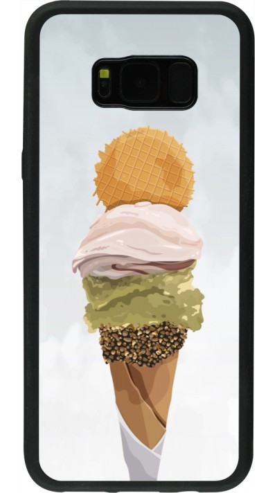 Samsung Galaxy S8+ Case Hülle - Silikon schwarz Summer 2025 Cornet