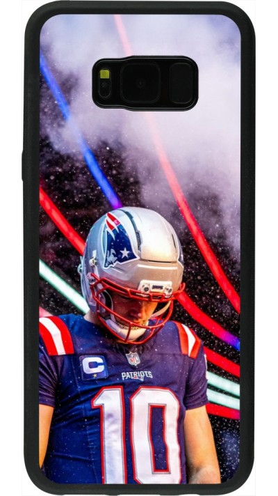 Samsung Galaxy S8+ Case Hülle - Silikon schwarz Super Bowl 26 Patriots 3