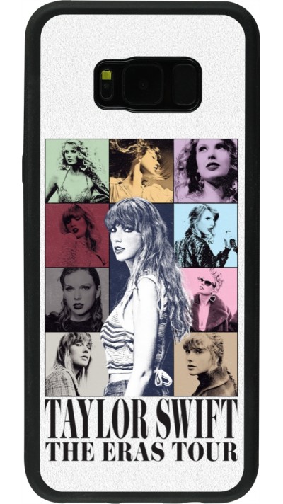 Coque Samsung Galaxy S8+ - Silicone rigide noir Taylor Swift The Eras Tour