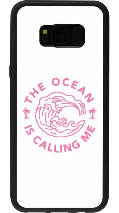 Coque Samsung Galaxy S8+ - Silicone rigide noir The Ocean is calling me