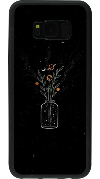 Coque Samsung Galaxy S8+ - Silicone rigide noir Vase black