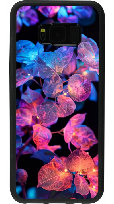 Coque Samsung Galaxy S8+ - Silicone rigide noir Artificial vegetation 2025