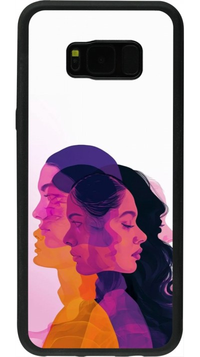 Samsung Galaxy S8+ Case Hülle - Silikon schwarz Womens day 2026 10