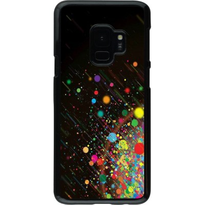 Hülle Samsung Galaxy S9 - Abstract bubule lines