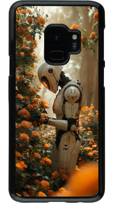 Coque Samsung Galaxy S9 - Astronaut flowers 2025