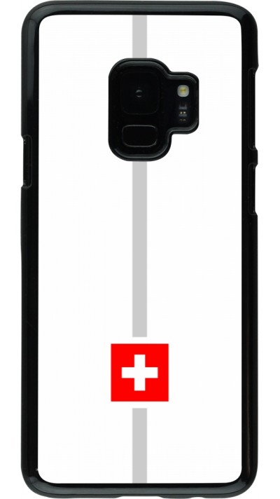 Coque Samsung Galaxy S9 - Canton CH blanc