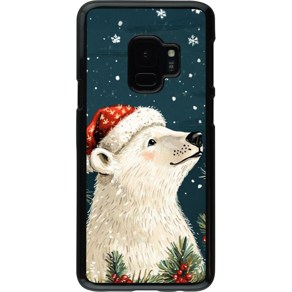 Samsung Galaxy S9 Case Hülle - Christmas 25 Bear